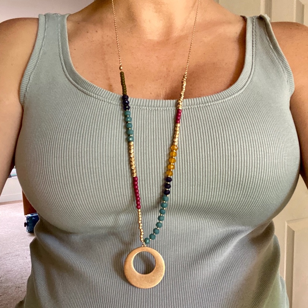 Romolo Gold Statement Piece Necklace
